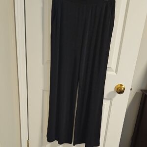 Nina Leonard Black Wide Leg Pants NWOT